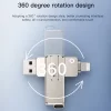 Flash Drive USB 5Gbps, 265GB - Yesido (FL16) - Silver