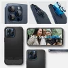 Folie Camera pentru iPhone 14 Pro  / 14 Pro Max / 15 Pro / 15 Pro Max (set 2) - Spigen Glas.tR Optik EZ Fit Pro - Blue Titanium