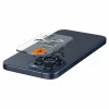 Folie Camera pentru iPhone 14 Pro  / 14 Pro Max / 15 Pro / 15 Pro Max (set 2) - Spigen Glas.tR Optik EZ Fit Pro - Blue Titanium