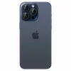 Folie Camera pentru iPhone 14 Pro  / 14 Pro Max / 15 Pro / 15 Pro Max (set 2) - Spigen Glas.tR Optik EZ Fit Pro - Blue Titanium