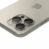 Folie Camera pentru iPhone 14 Pro  / 14 Pro Max / 15 Pro / 15 Pro Max (set 2) - Spigen Glas.tR Optik EZ Fit Pro - Natural Titanium