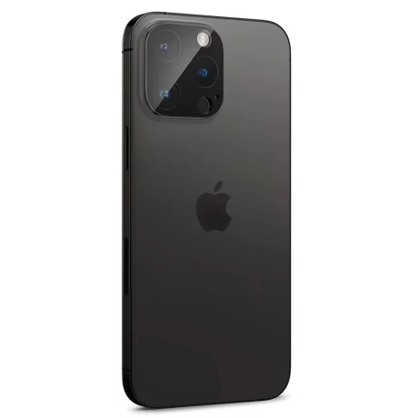 Folie Camera pentru iPhone 14 Pro / iPhone 14 Pro Max - Techsuit Full Camera Glass - Black