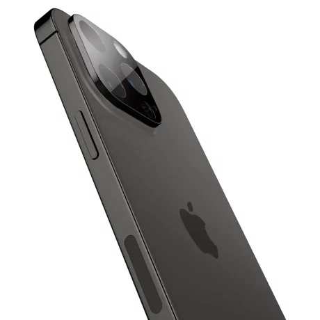 Folie Camera pentru iPhone 14 Pro / iPhone 14 Pro Max - Techsuit Full Camera Glass - Black