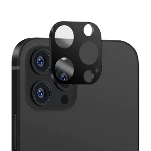 Folie Camera pentru iPhone 14 Pro / iPhone 14 Pro Max - Techsuit Full Camera Glass - Black