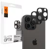 Folie Camera pentru iPhone 14 Pro / Pro Max / 15 Pro / Pro Max / 16 Pro / Pro Max (set 2) - Spigen Glas.tR Optik - Black
