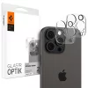 Folie Camera pentru iPhone 14 Pro / Pro Max / 15 Pro / Pro Max / 16 Pro / Pro Max (set 2) - Spigen Glas.tR Optik - Clear