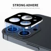 Folie Camera pentru iPhone 16 Pro / iPhone 16 Pro Max - Techsuit Full Camera Glass - Black
