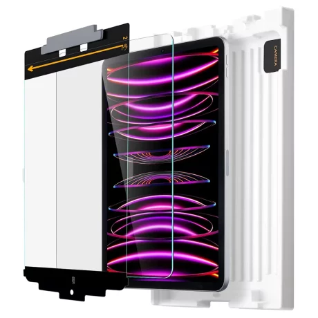 Folie pentru iPad Pro 12.9 (2018 / 2020 / 2021 / 2022) (set 2) - ESR Armorite Screen Protector - Clear