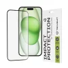 Folie pentru iPhone 15 Plus / iPhone 16 Plus- Techsuit 111D Full Cover / Full Glue Glass - Black