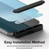 Folie pentru iPhone 15 Pro Max - Ringke Tempered Glass - Black