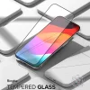 Folie pentru iPhone 15 Pro Max - Ringke Tempered Glass - Black