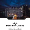 Folie pentru iPhone 15 Pro Max - Ringke Tempered Glass - Black