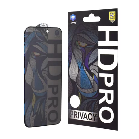 Folie pentru iPhone XR / iPhone 11 - Lito HD Pro Privacy - Black