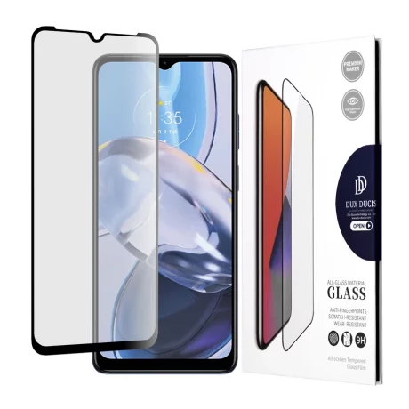 Folie pentru Motorola Moto E22 / Moto E22i / Moto E13 - Dux Ducis Tempered Glass - Black