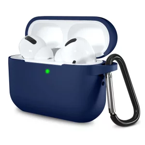 Husa pentru AirPods Pro 1 / 2 - Techsuit Silicone Case - Navy Blue