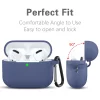 Husa pentru AirPods Pro 1 / 2 - Techsuit Silicone Case - Navy Blue