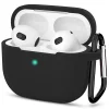 Husa pentru Apple AirPods 3 - Techsuit Silicone Case - Black