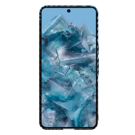 Husa pentru Google Pixel 8 Pro - Techsuit Carbonite FiberShell - Blue Pulse