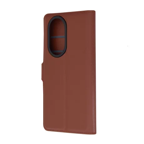 Husa pentru Honor 200 Lite - Techsuit Leather Folio - Brown
