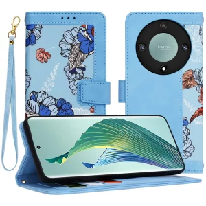 Husa pentru Honor Magic5 Lite - Techsuit FlipCraft - Vibrant Blue
