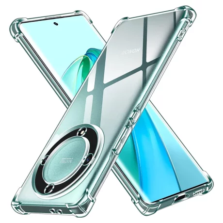 Husa pentru Honor Magic5 Lite - Techsuit Shockproof Clear Silicone - Clear