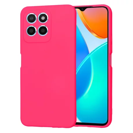 Husa pentru Honor X6 / X8 5G / 70 Lite - Techsuit SoftFlex - Hot Pink