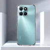 Husa pentru Honor X6a - Techsuit Shockproof Clear Silicone - Clear