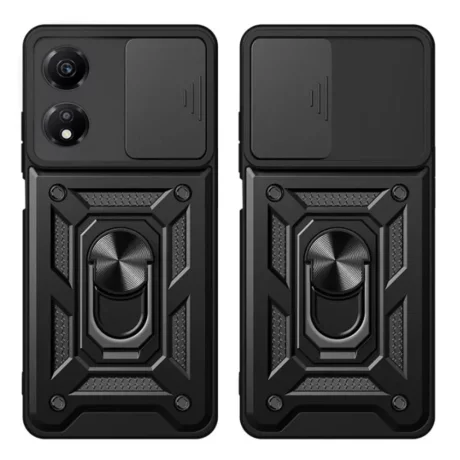 Husa pentru Honor X7b / X7b 5G / 90 SMART - Techsuit CamShield Series - Black