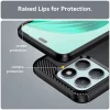 Husa pentru Honor X8b - Techsuit Carbon Silicone - Black