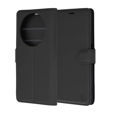 Husa pentru Huawei nova 12i - Techsuit Leather Folio - Black