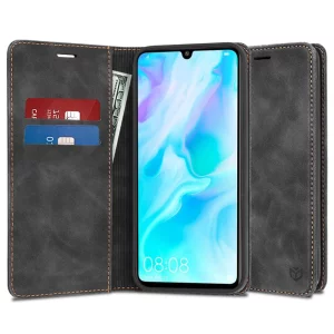 Husa pentru Huawei P30 Lite / P30 Lite New Edition - Techsuit Confy Cover - Black