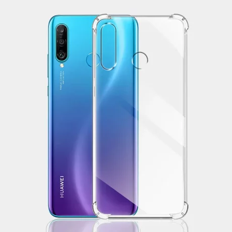Husa pentru Huawei P30 Lite / P30 Lite New Edition - Techsuit Shockproof Clear Silicone - Clear
