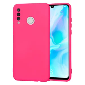 Husa pentru Huawei P30 Lite / P30 Lite New Edition - Techsuit SoftFlex - Hot Pink