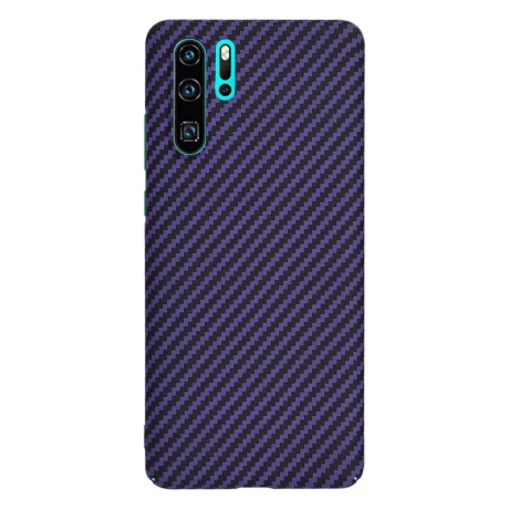 Husa pentru Huawei P30 Pro / P30 Pro New Edition - Techsuit Carbonite FiberShell - Purple