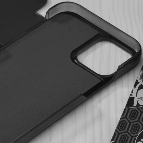 Husa pentru iPhone 12 / iPhone 12 Pro - Techsuit eFold Series - Black