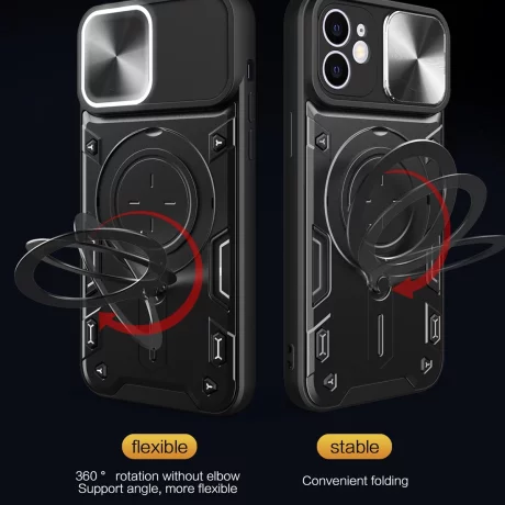 Husa pentru iPhone 13 - Techsuit CamGuard Pro - Black