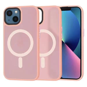 Husa pentru iPhone 13 - Techsuit HaloFrost MagSafe Series - Pink