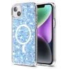 Husa pentru iPhone 14 Plus / iPhone 15 Plus - Techsuit Sparkly Glitter MagSafe - Blue