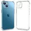 Husa pentru iPhone 15 Plus - Techsuit Shockproof Clear Silicone - Clear