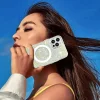 Husa pentru iPhone 15 Pro Max - Techsuit Sparkly Glitter MagSafe - White