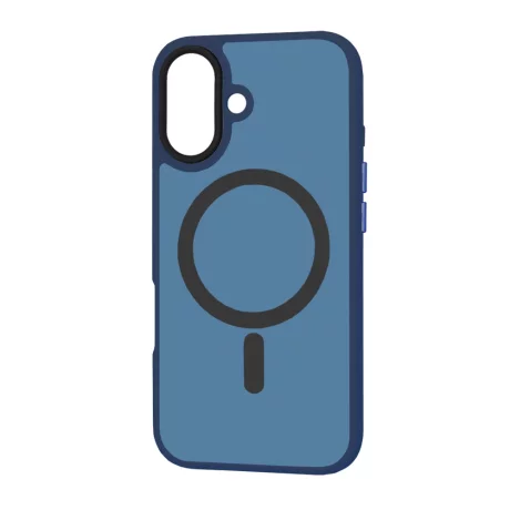 Husa pentru iPhone 16 Plus - Techsuit HaloFrost MagSafe Series - Deep Blue