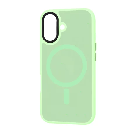 Husa pentru iPhone 16 Plus - Techsuit HaloFrost MagSafe Series - Light Green