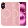 Husa pentru iPhone 16 Plus - Techsuit HaloFrost MagSafe Series - Pink