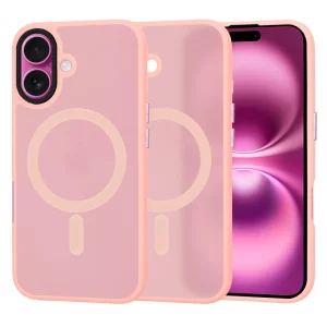 Husa pentru iPhone 16 Plus - Techsuit HaloFrost MagSafe Series - Pink