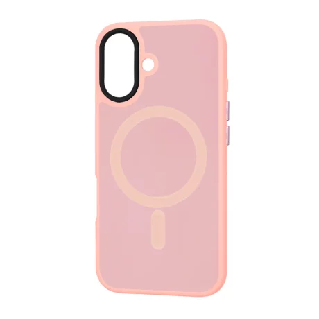 Husa pentru iPhone 16 Plus - Techsuit HaloFrost MagSafe Series - Pink