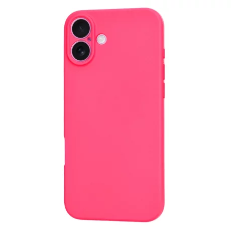 Husa pentru iPhone 16 Plus - Techsuit SoftFlex - Hot Pink