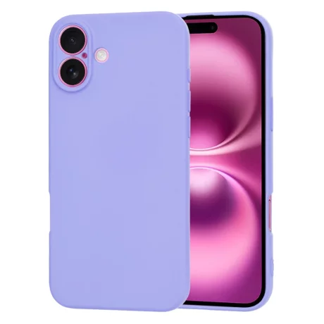 Husa pentru iPhone 16 Plus - Techsuit SoftFlex - Light Purple