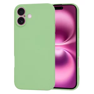Husa pentru iPhone 16 Plus - Techsuit SoftFlex - Mint Green