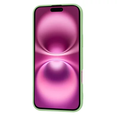 Husa pentru iPhone 16 Plus - Techsuit SoftFlex - Mint Green
