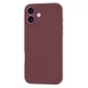 Husa pentru iPhone 16 Plus - Techsuit SoftFlex - Plum Red